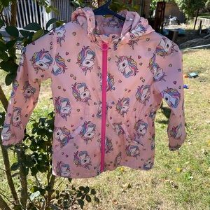 Girls unicorn jacket